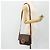 Céline CELINE Macadam Canvas Schultertasche PVC Leder Braun Gold Auth ka4327 Golden - Ansicht 21