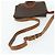 Céline CELINE Macadam Canvas Schultertasche PVC Leder Braun Gold Auth ka4327 Golden - Ansicht 7