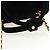 Borsa Bowling Mini Matelassé con Catena CHANEL Velluto 2way Nero Oro CC Auth 178047SM D'oro - vista 7