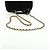 Borsa Bowling Mini Matelassé con Catena CHANEL Velluto 2way Nero Oro CC Auth 178047SM D'oro - vista 9