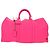 Borsa LOUIS VUITTON Keepall Bandouliere in pelle Taurillon M56925 LV Auth 178545SM Rosa - vista 2