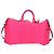 Borsa LOUIS VUITTON Keepall Bandouliere in pelle Taurillon M56925 LV Auth 178545SM Rosa - vista 3