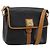 Céline CELINE Schultertasche aus Leder Schwarz Gold Auth 179287 Golden