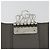 SAINT LAURENT Key Case Leather Gray Silver Auth bs35102 Brown Silvery - view 17