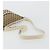 Borsa a Spalla GUCCI GG Canvas Beige Argento 145857 Auth BA12521 - vista 7