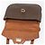 Céline Borsa a Mano CELINE Macadam Canvas PVC Pelle 2way Marrone Oro Auth BA12509 D'oro - vista 17
