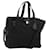 Borsa PRADA Nylon 2way Nera Argento Auth bs34745 Nero