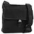 Borsa a Spalla PRADA Nylon Nero Argento Auth ka4274