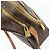 Céline Borsa a tracolla CELINE Macadam Canvas PVC Pelle Marrone Oro Auth ka4342 D'oro - vista 14