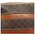 Céline Borsa a tracolla CELINE Macadam Canvas PVC Pelle Marrone Oro Auth ka4342 D'oro - vista 15