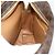 Céline Borsa a tracolla CELINE Macadam Canvas PVC Pelle Marrone Oro Auth ka4342 D'oro - vista 19