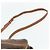Céline Borsa a tracolla CELINE Macadam Canvas PVC Pelle Marrone Oro Auth ka4342 D'oro - vista 8