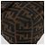 FENDI Zucca Canvas Mamma Baguette Borsa a Spalla Nero Marrone Auth 179388SAV - vista 10