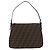 FENDI Zucca Canvas Mamma Baguette Borsa a Spalla Nero Marrone Auth 179388SAV - vista 3