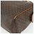 Céline Borsa CELINE Macadam Canvas PVC Pelle Marrone Oro Auth 179568 D'oro - vista 12