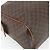 Céline Borsa CELINE Macadam Canvas PVC Pelle Marrone Oro Auth 179568 D'oro - vista 13
