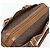 Céline Borsa CELINE Macadam Canvas PVC Pelle Marrone Oro Auth 179568 D'oro - vista 6