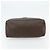Céline Borsa CELINE Macadam Canvas PVC Pelle Marrone Oro Auth 179568 D'oro - vista 9