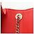 CHANEL V Stitch Schultertasche Lammfell Gold Rot CC Authentisch bs35072M Golden - Ansicht 18