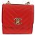 CHANEL V Stitch Schultertasche Lammfell Gold Rot CC Authentisch bs35072M Golden - Ansicht 2