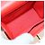 CHANEL V Stitch Schultertasche Lammfell Gold Rot CC Authentisch bs35072M Golden - Ansicht 20