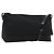 Borsa a Spalla FENDI Zucca Canvas Nera Argento Auth 177493A Nero