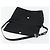 Borsa a Spalla FENDI Zucca Canvas Nera Argento Auth 177493A Nero - vista 16