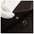 Borsa a Spalla con Catena Christian Dior Trotter Canvas Marrone Oro Auth 178742 D'oro - vista 15