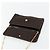 Borsa a Spalla con Catena Christian Dior Trotter Canvas Marrone Oro Auth 178742 D'oro - vista 17