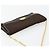 Borsa a Spalla con Catena Christian Dior Trotter Canvas Marrone Oro Auth 178742 D'oro - vista 6