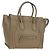 Céline Borsa CELINE Luggage Mini Shopper in pelle beige oro Auth am11586V D'oro