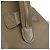 Céline Borsa CELINE Luggage Mini Shopper in pelle beige oro Auth am11586V D'oro - vista 15