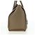 Céline Borsa CELINE Luggage Mini Shopper in pelle beige oro Auth am11586V D'oro - vista 5