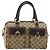 Borsa GUCCI GG Canvas Abbey Beige Oro 153026 Auth 179083 D'oro - vista 2