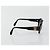 Gafas de sol CHANEL COCO de plástico Negro CC Auth 178797 - vista 5