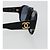 Gafas de sol CHANEL COCO de plástico Negro CC Auth 178797 - vista 8