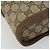 GUCCI GG Supreme Web Sherry Line Borsa in PVC Beige Oro 904 02 070 Auth hk3710 D'oro - vista 11