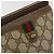 GUCCI GG Supreme Web Sherry Line Borsa in PVC Beige Oro 904 02 070 Auth hk3710 D'oro - vista 15
