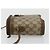 GUCCI GG Supreme Web Sherry Line Borsa in PVC Beige Oro 904 02 070 Auth hk3710 D'oro - vista 5