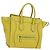 Céline Borsa CELINE Luggage Mini Shopper in pelle Giallo Auth ep14591V