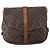 LOUIS VUITTON Borsa a Spalla Monogram Saumur 35 M42254 LV Auth bs34826 Monogramma - vista 2