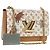 LOUIS VUITTON Catgram Twist MM Borsa a Spalla Bianca M44460 LV Auth 176866SM Bianco Monogramma