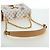 LOUIS VUITTON Catgram Twist MM Borsa a Spalla Bianca M44460 LV Auth 176866SM Bianco Monogramma - vista 7