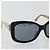 Gafas de sol CHANEL COCO Mark de plástico Beige Black CC Auth 179322 Negro - vista 6