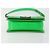 CHANEL Matelasse Chain Shoulder Bag Pelle vernice Verde CC Auth 179242 - vista 9