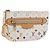 LOUIS VUITTON Monogram Multicolor Pochette MM Pochette Bianca M60028 LV Auth 178378A Bianco