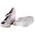 Autre Marque Espadrilles con zeppa in lino e argento Hogan Beige - vista 9