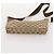 Borsa Tote GUCCI GG Supreme GG Canvas Web Sherry Line PVC 2 Set Beige Auth bs35109 - vista 16