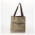 Borsa Tote GUCCI GG Supreme GG Canvas Web Sherry Line PVC 2 Set Beige Auth bs35109 - vista 2