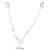 Collier Farandole 120 en argent sterling Hermès Argenté  - vue 3